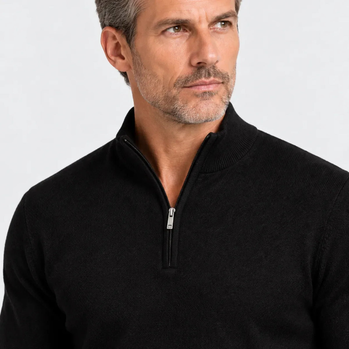 Harlow Half-Zip Knit Sweater