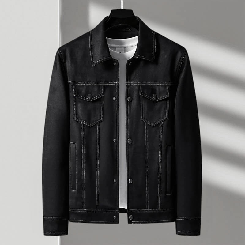 Bexley Suede-Look Shirt Jacket