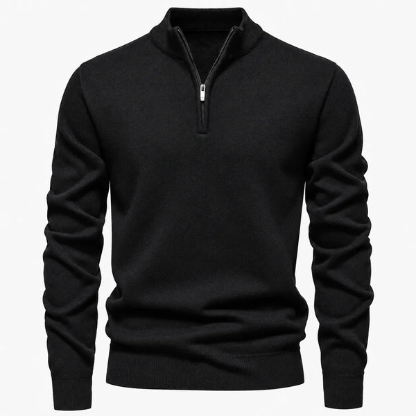 Harlow Half-Zip Knit Sweater