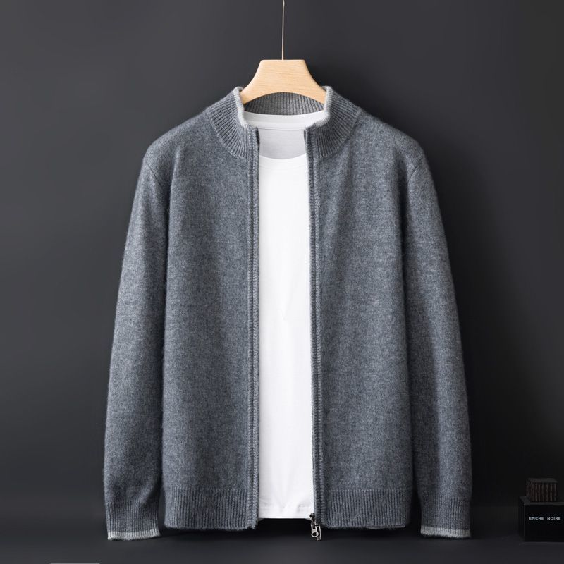 Amari Knit Zip Cardigan