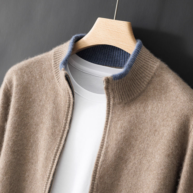 Amari Knit Zip Cardigan