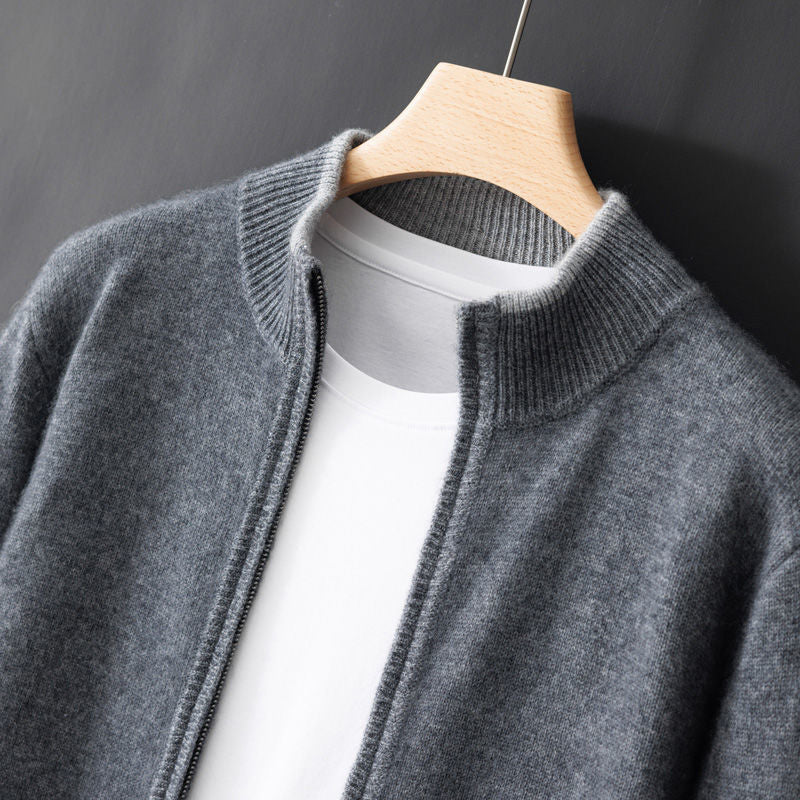Amari Knit Zip Cardigan
