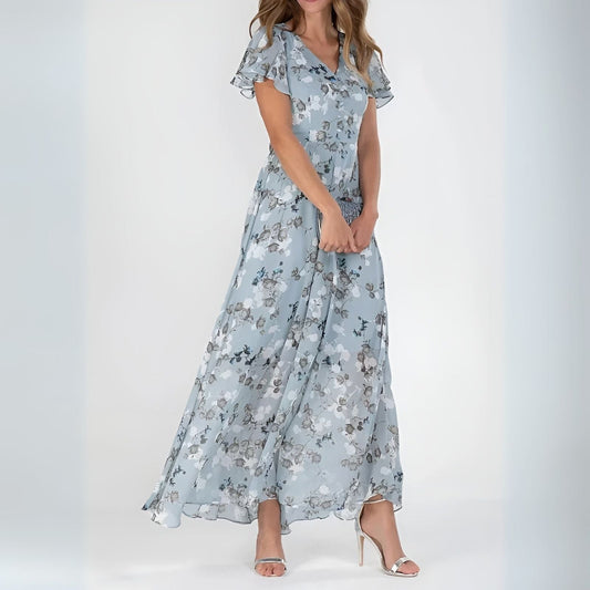 Adrienne Flowing Floral Maxi Dress