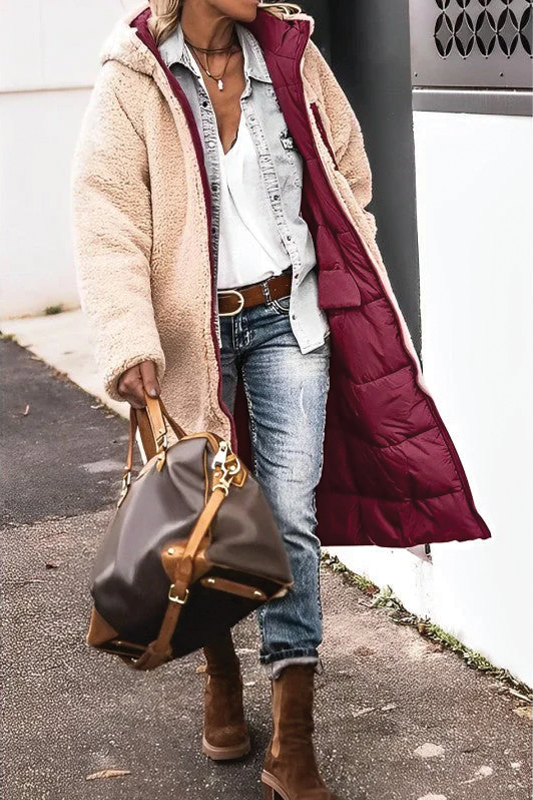 Paloma Reversible Long Padded Coat