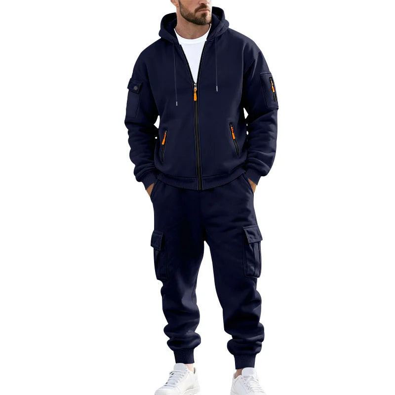 Padded Winter Tracksuit Set