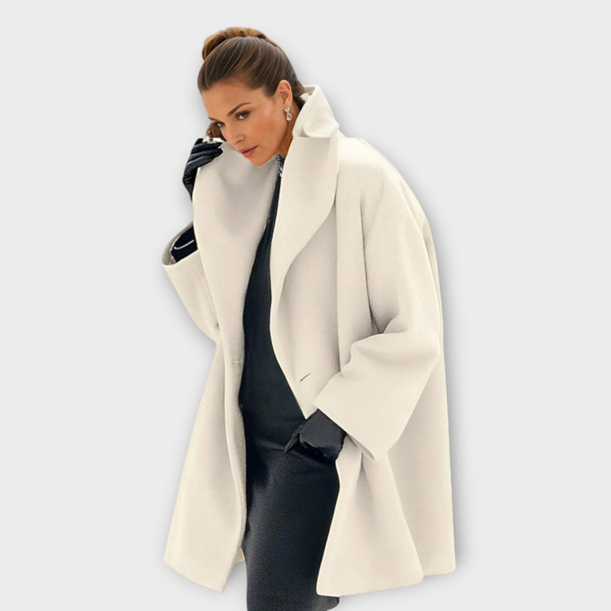 Eira Oversized Wrap Coat