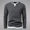 Textured V-Neck Knit