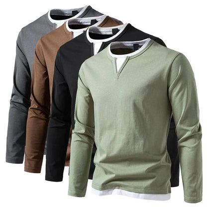 Textured V-Neck Knit