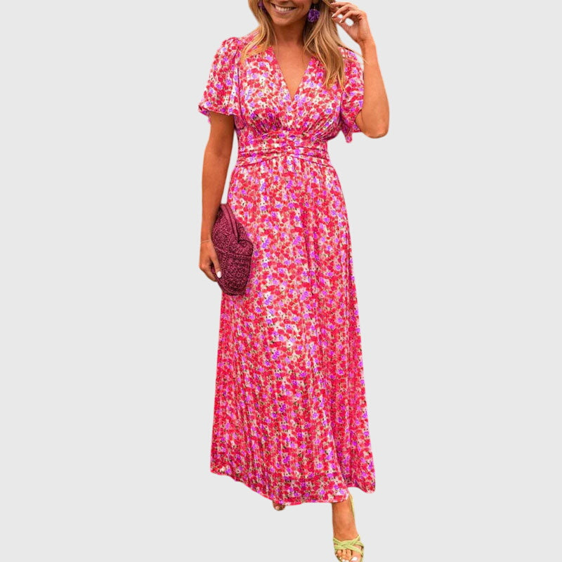 Alicia Floral Summer Maxi Dress