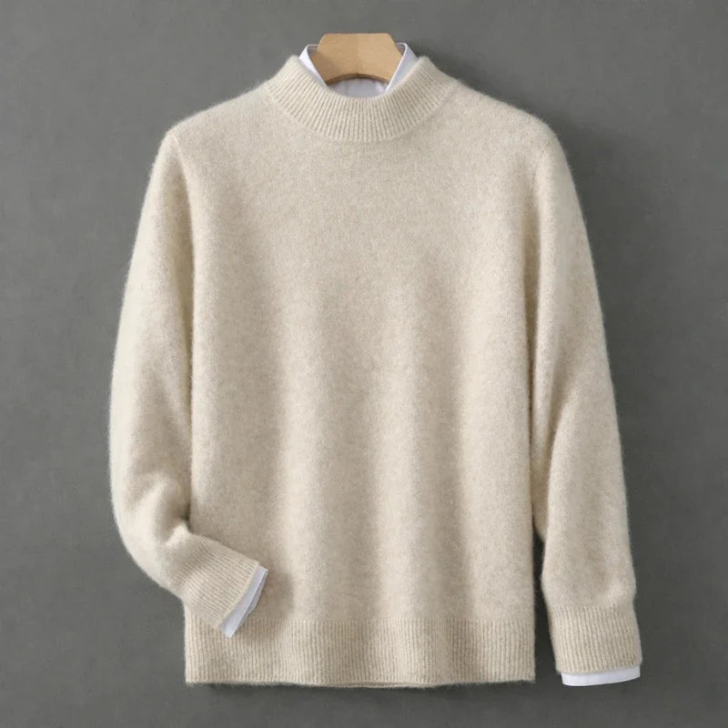 Brixton Mock-Neck Knit Sweater