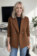 Celeste Ribbed Knit Blazer Coat