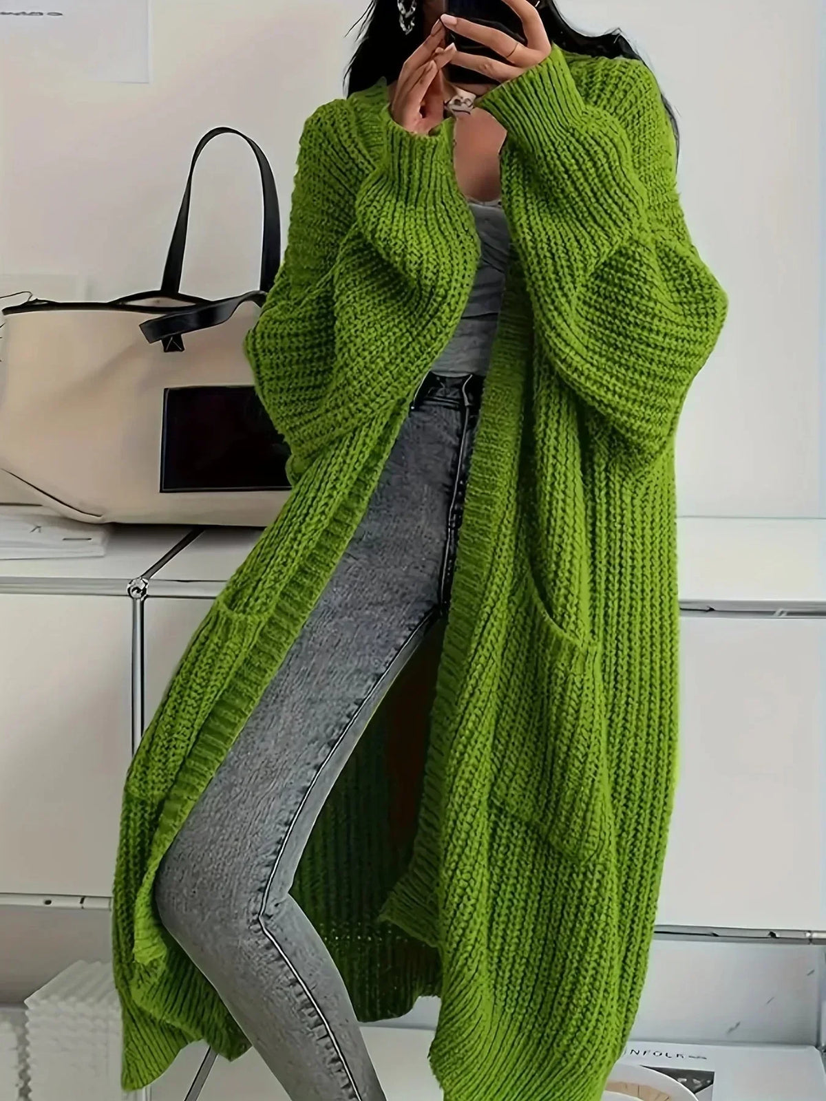 Alessia Chunky Longline Cardigan
