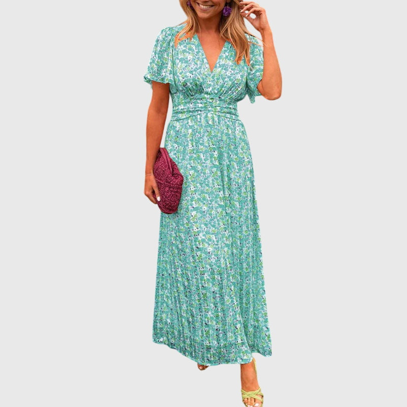 Alicia Floral Summer Maxi Dress