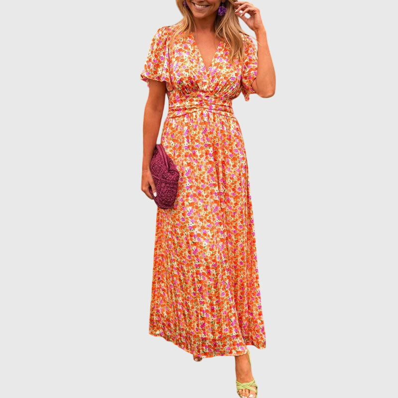 Alicia Floral Summer Maxi Dress