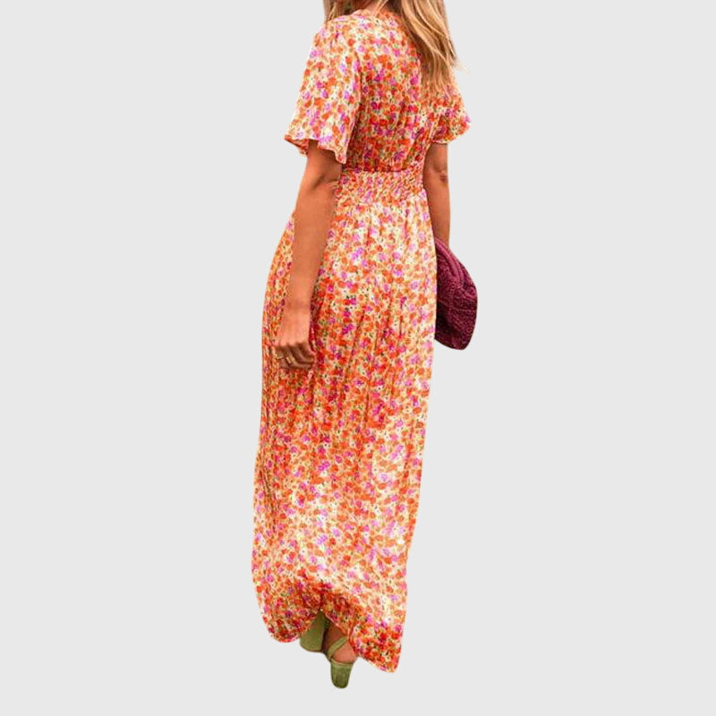 Alicia Floral Summer Maxi Dress