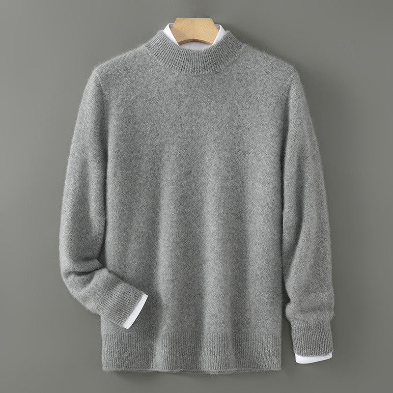 Brixton Mock-Neck Knit Sweater