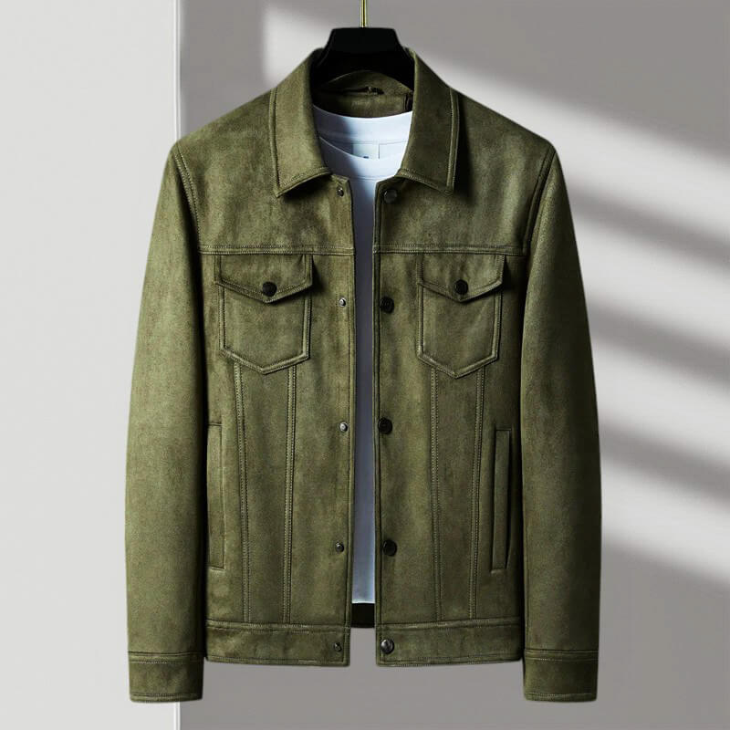 Bexley Suede-Look Shirt Jacket