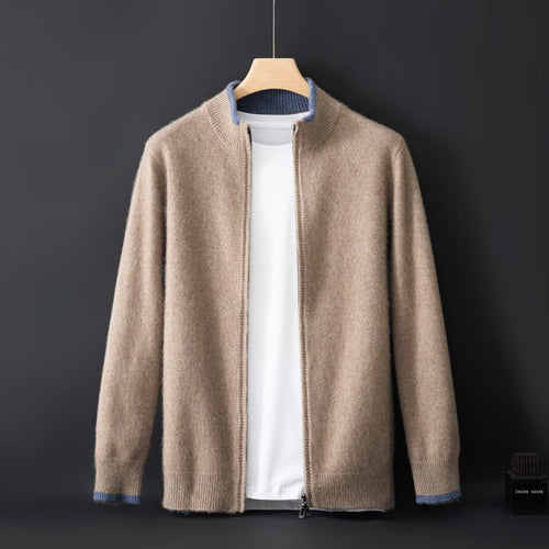 Amari Knit Zip Cardigan