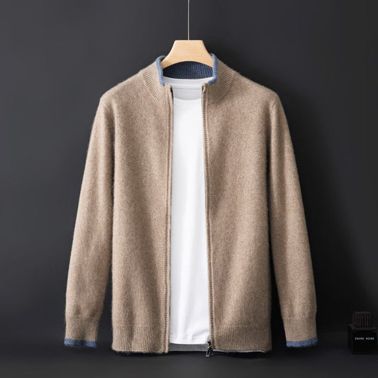 Amari Knit Zip Cardigan