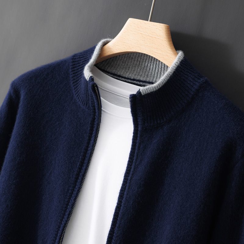 Amari Knit Zip Cardigan