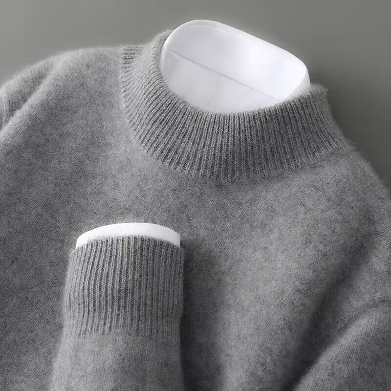 Brixton Mock-Neck Knit Sweater
