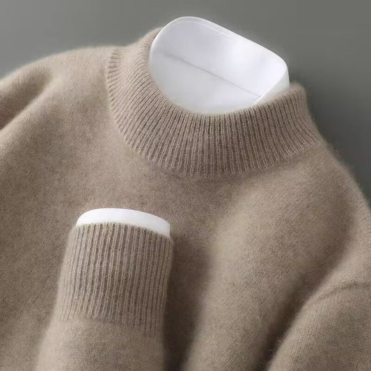 Brixton Mock-Neck Knit Sweater