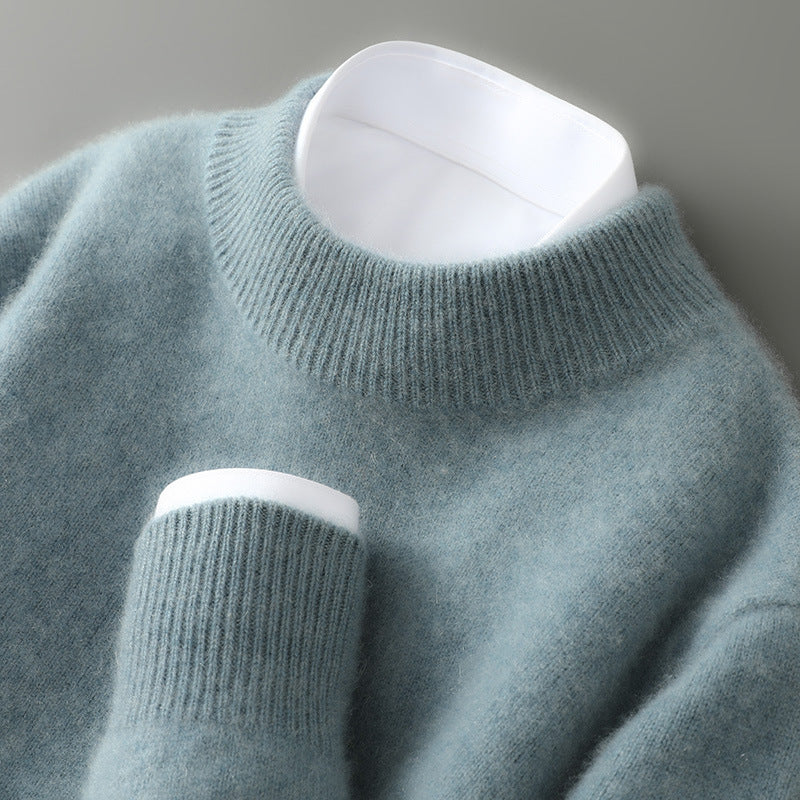Brixton Mock-Neck Knit Sweater