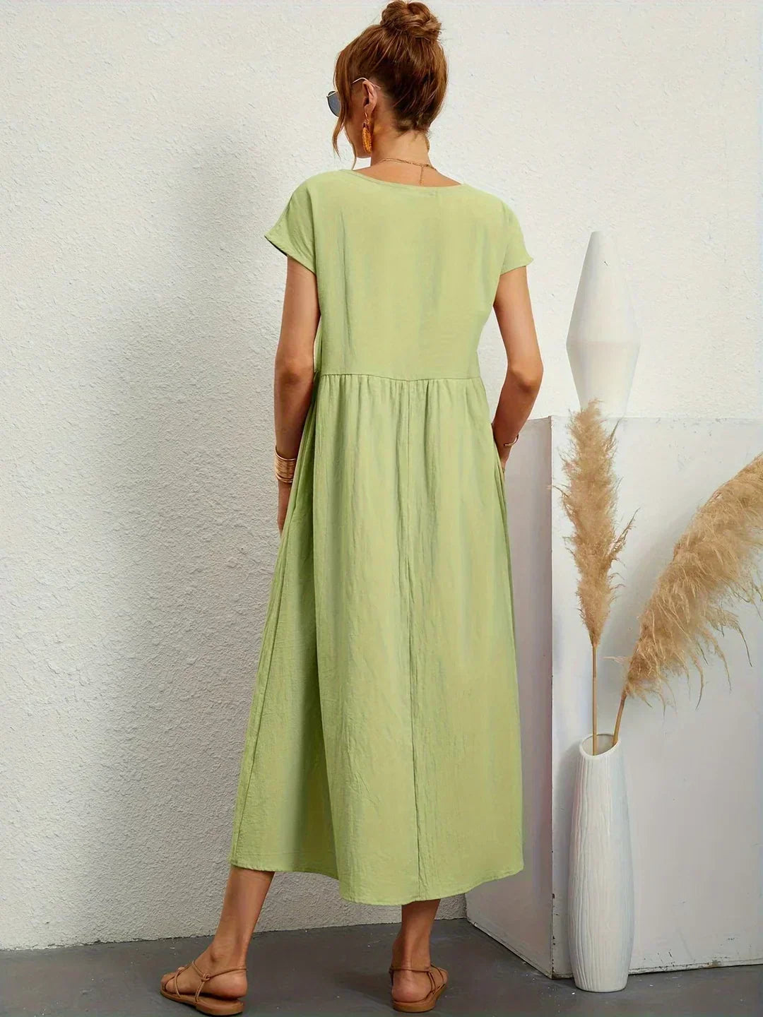 Gabriela Relaxed Pocket Maxi Dress