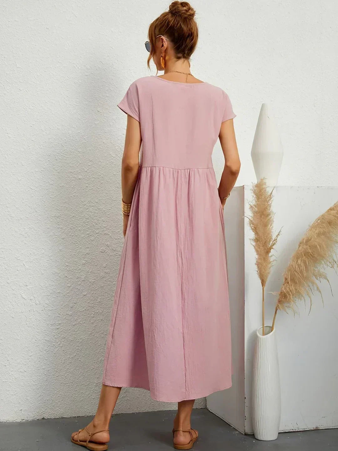 Gabriela Relaxed Pocket Maxi Dress
