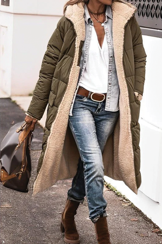Paloma Reversible Long Padded Coat