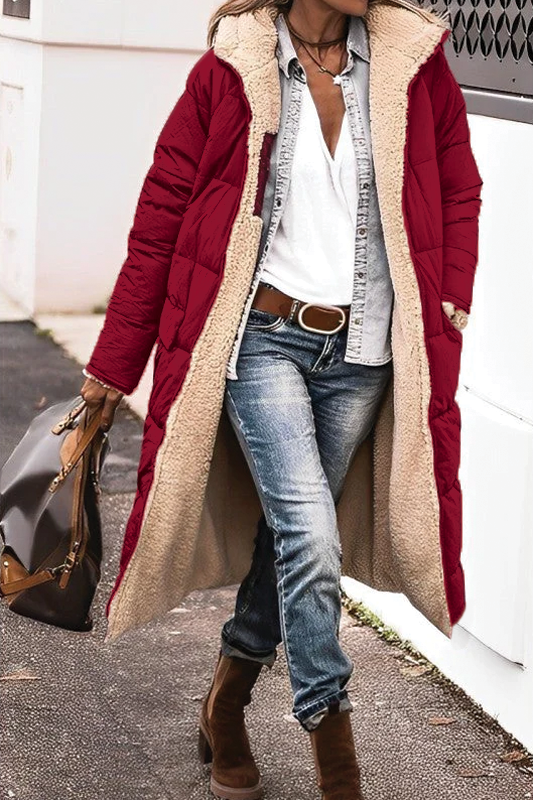 Paloma Reversible Long Padded Coat