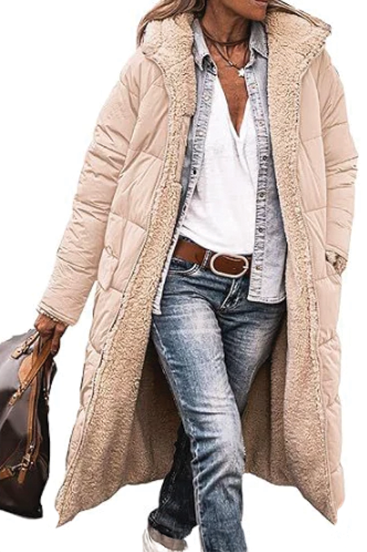 Paloma Reversible Long Padded Coat