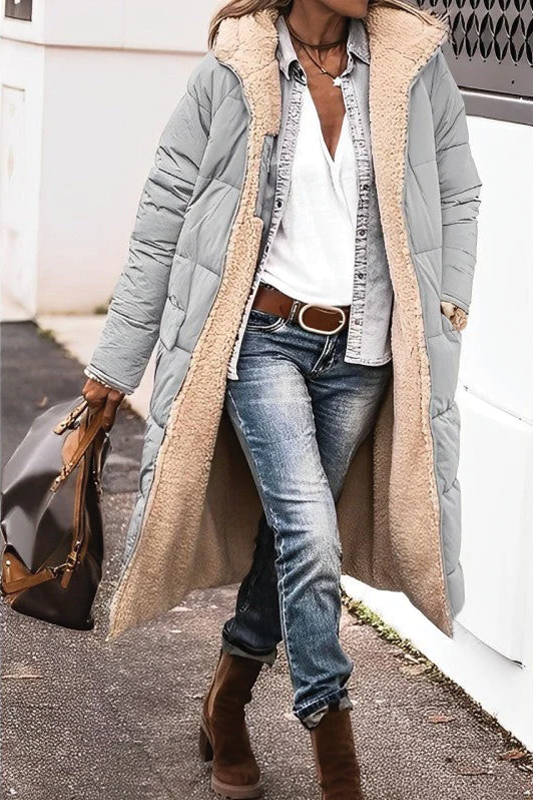 Paloma Reversible Long Padded Coat