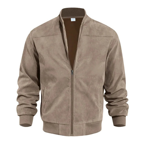 Richmond Suede-Look Bomber Jacket