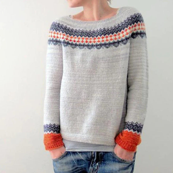 Clara Fair Isle Knit Sweater