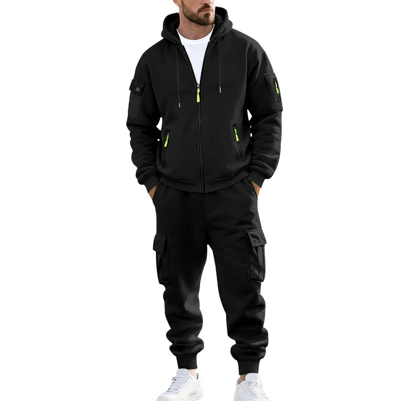Padded Winter Tracksuit Set