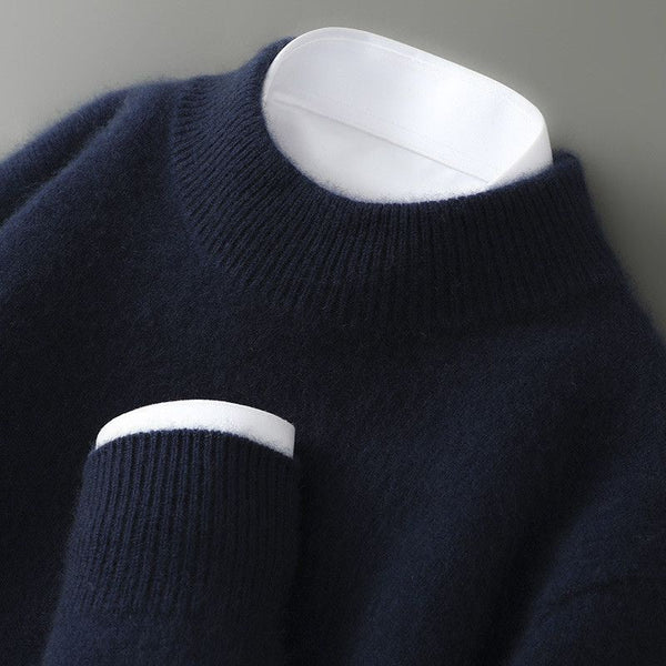 Brixton Mock-Neck Knit Sweater