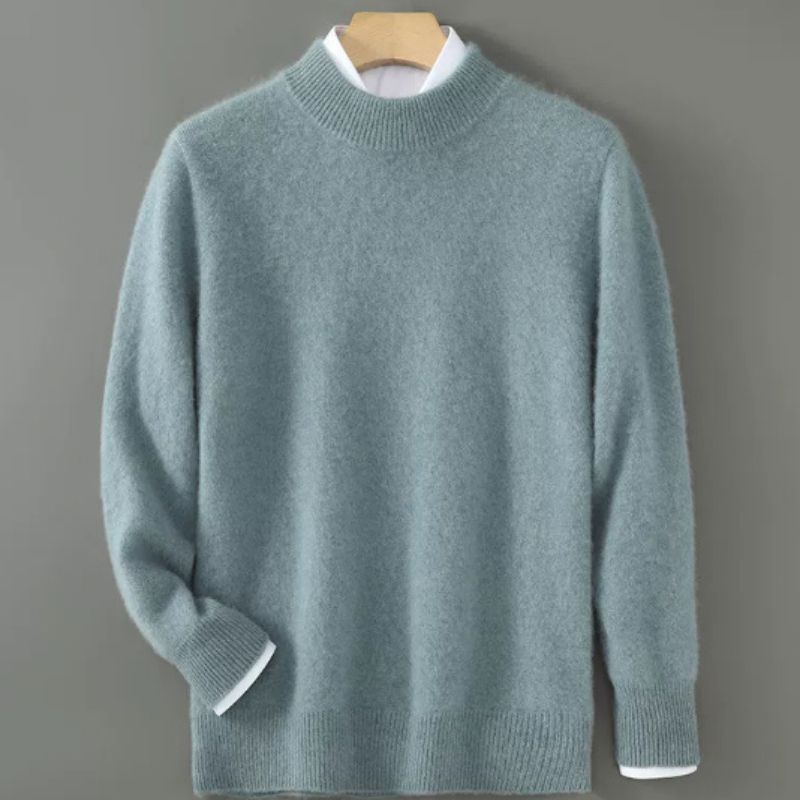 Brixton Mock-Neck Knit Sweater
