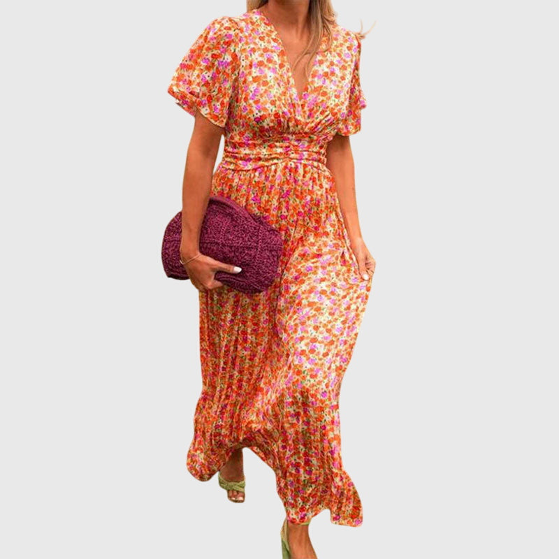 Alicia Floral Summer Maxi Dress