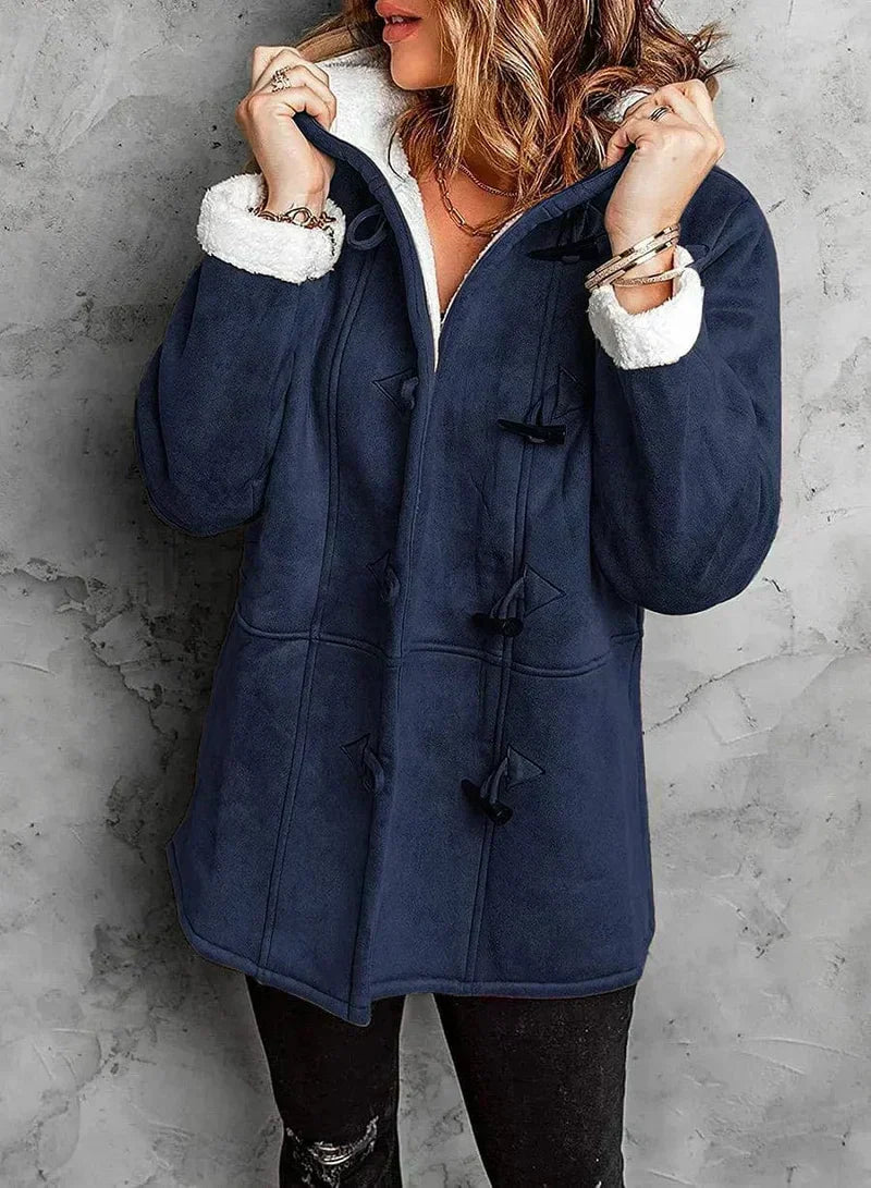 Alina Hooded Toggle Coat