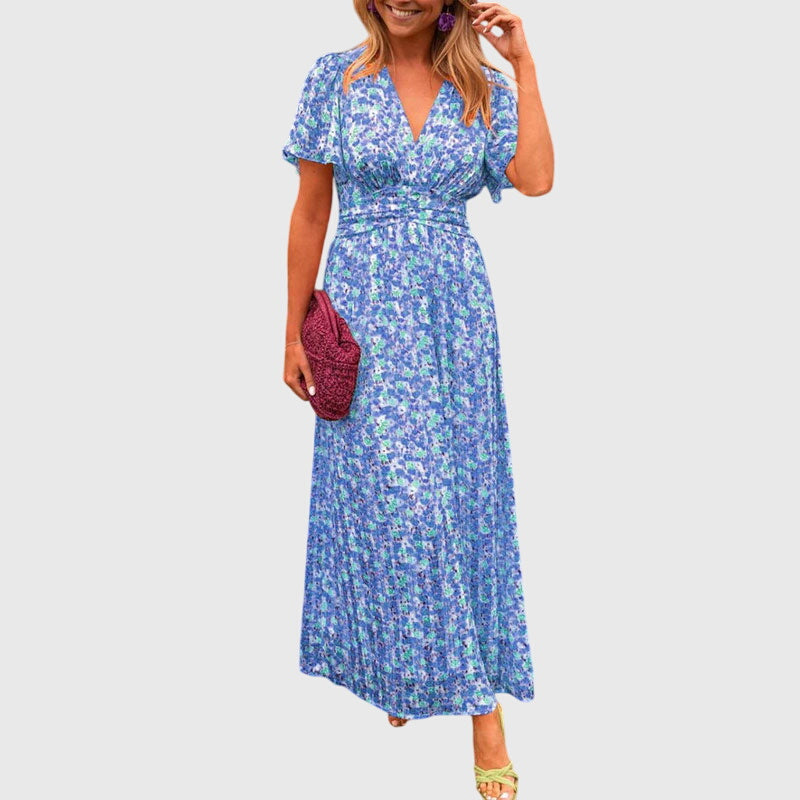 Alicia Floral Summer Maxi Dress