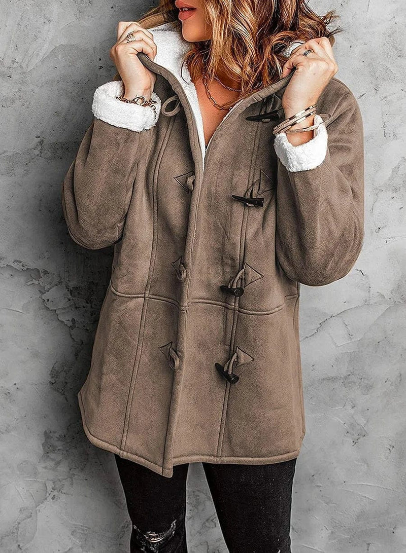 Alina Hooded Toggle Coat