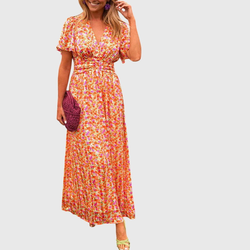 Alicia Floral Summer Maxi Dress