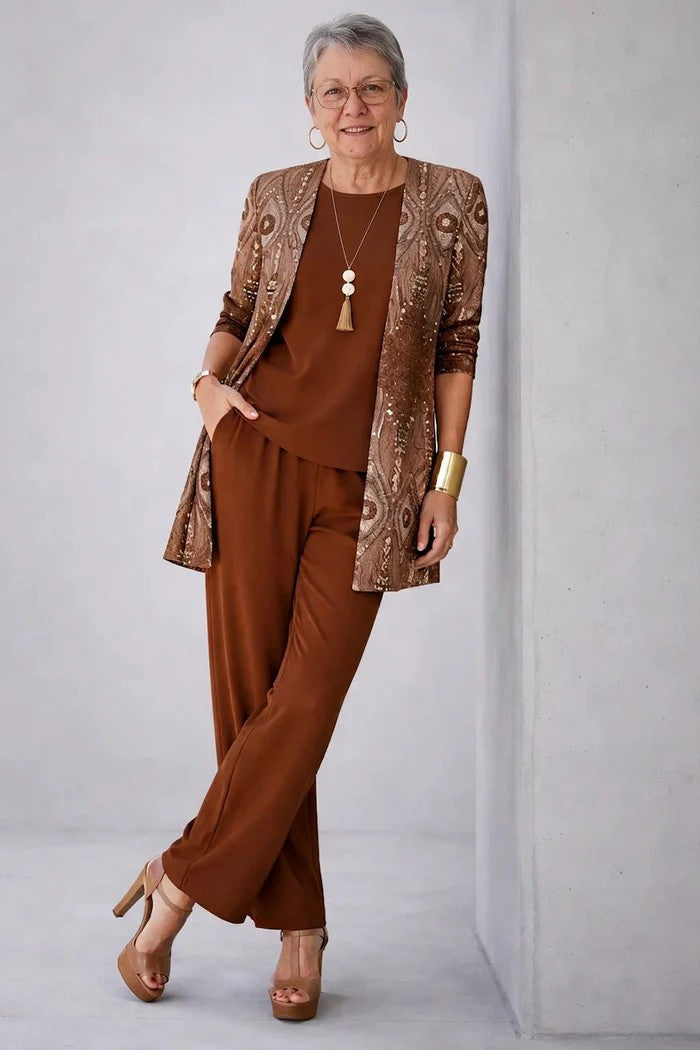 Margot Three-Piece Knit Set