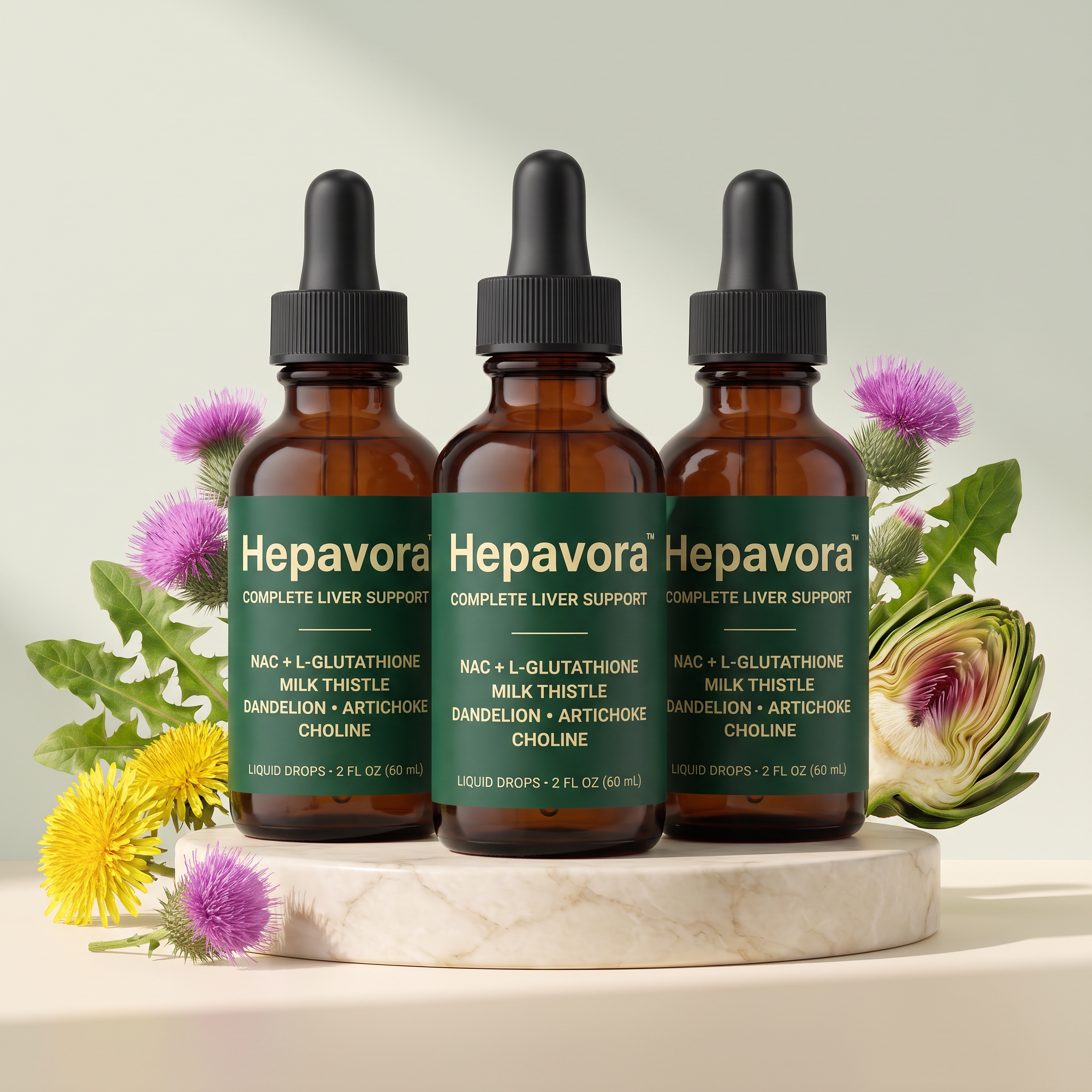 Hepavora bottles