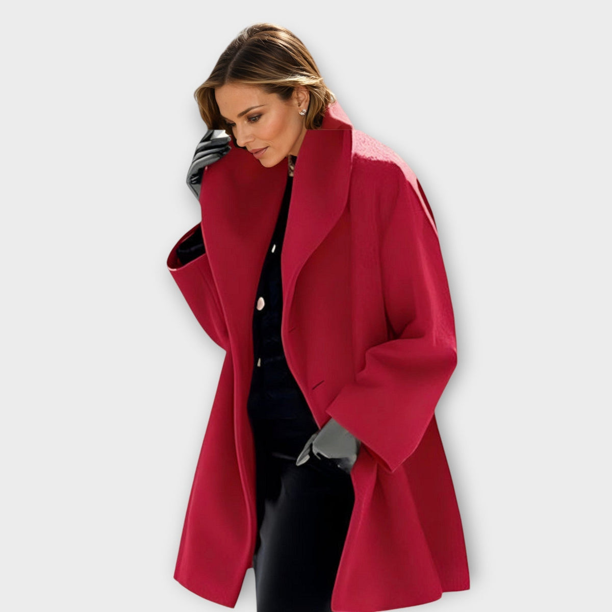 Eira Oversized Wrap Coat