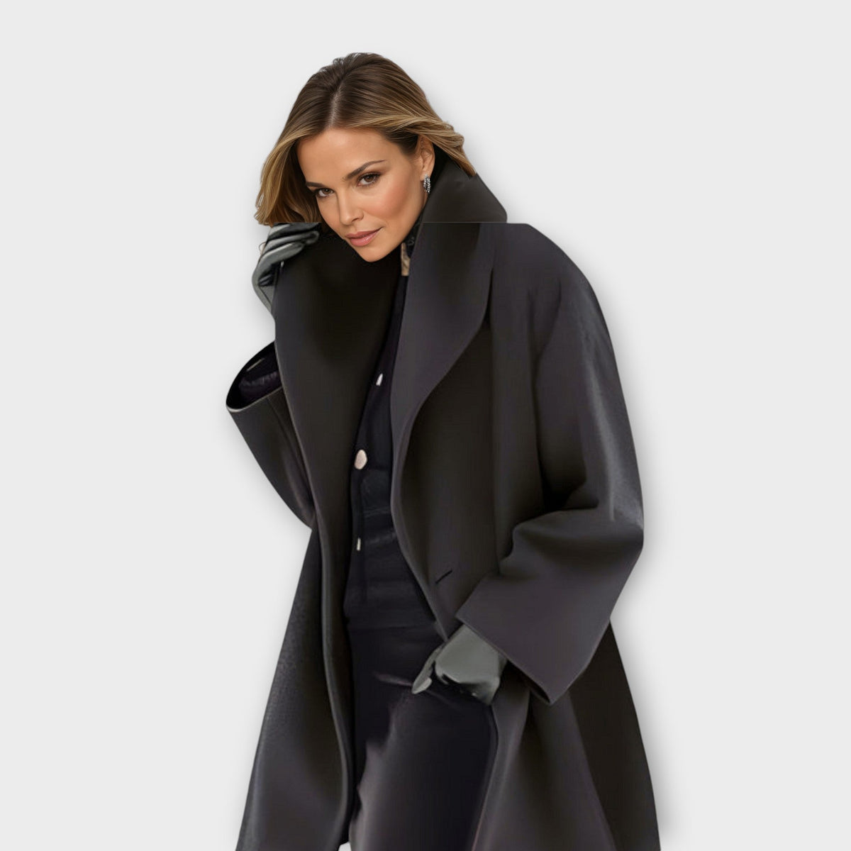Eira Oversized Wrap Coat