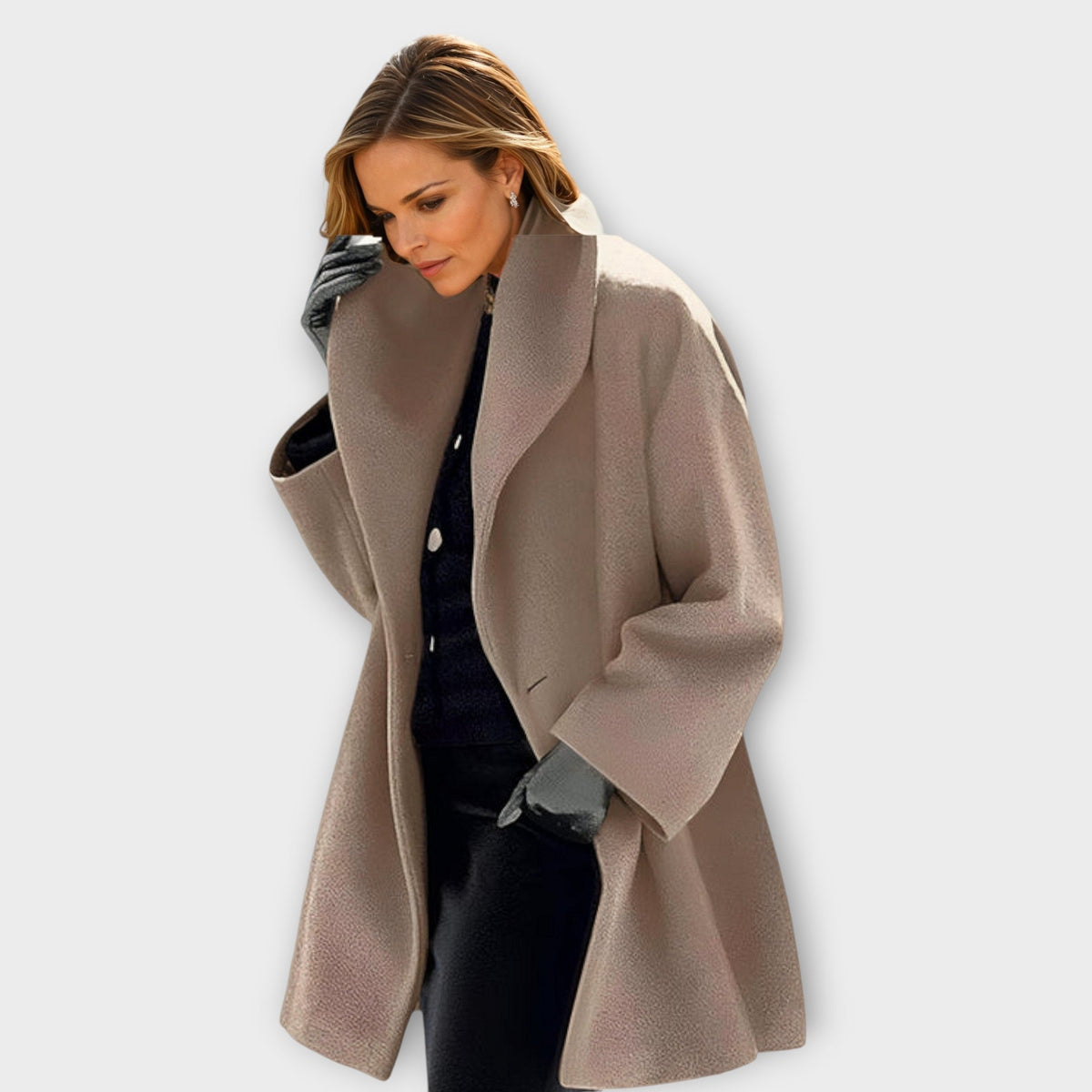 Eira Oversized Wrap Coat